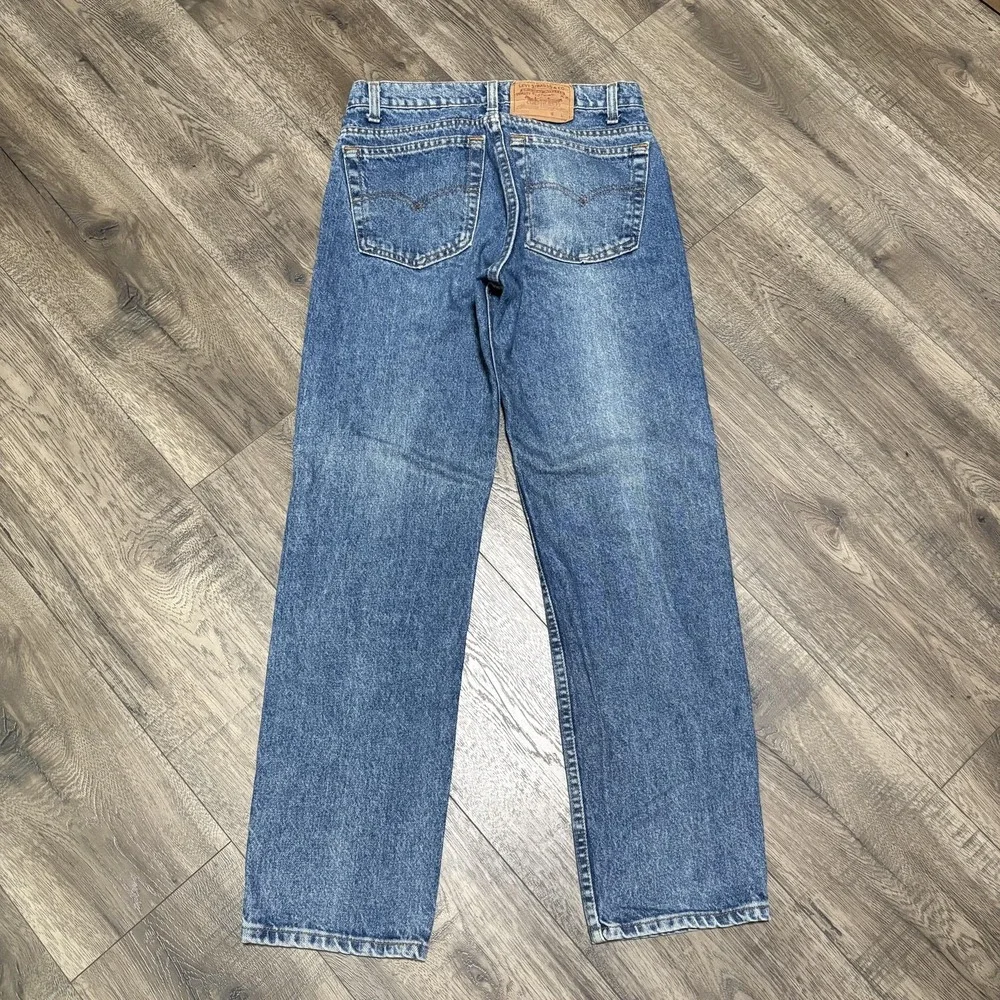 Vintage Levis 505 Jeans Mens 32x30 Blue Denim Regular Fit Straight Leg USA 90s
